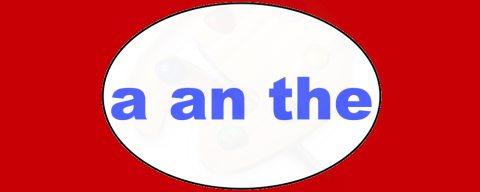 ادوات التعريف في الانجليزية